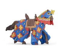 Papo Estatuilla Caballo Lilie Azul - Rojo - Amarillo (39787)
