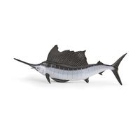 Papo - Pez Espada-Pez Vela - de 3 años - Figurita Colección Animales Marinos - Juguete Duradero y Educativo - Pintado a Mano - 13,00 x 2,50 x 4,70 cm - Juguete para Niños - Idea de Regalo