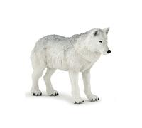 PAPO -Pintado - Figurine -Wild Animal Kingdom - Polar Wolf -50195 -Collectible - Para nios - Adecuado para nios y nias - de 3 aos