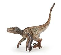 Papo Velociraptor con Plumas (55086) The Dinosaurs Figura Dinosaurio, Multicolor