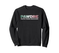 PAPPÁ PERRO MEXICANO. PAWDRE Mexican Flag. Dog Dad Sudadera