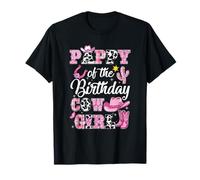 Pappy of The Birthday Cow Girl Western Cowgirl, Primer cumpleaños Camiseta