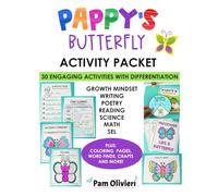 Pappy's Butterfly Activities Packet, Children's Book Activities, Butterfly Life Cycle, Book Companion