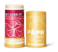PAPR - Desodorante totalmente natural en envase de papel sostenible cero residuos. Desodorante vegano para hombres y mujeres. Sin fragancias arti