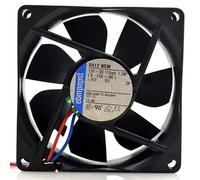 PAPST 8412 NGM 8CM 8025 12V 1.3W double ball ultra-quiet cooling fan 2-Line