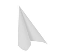 Papstar 11622 Royal Collection - Juego de 50 servilletas (Pliegue 1/4, 40 x 40 cm), Color Blanco