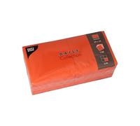 PAPSTAR, 150 servilletas "Daily Collection" pliegue 1/4 24 cm x 24 cm nectarina