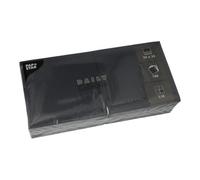 PAPSTAR 150 servilletas 'Daily Collection' pliegue 1/4, 32 x 32 cm, color negro