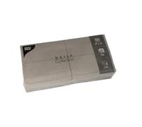 PAPSTAR 150 servilletas 'Daily Collection' pliegue 1/8 32 cm x 32 cm gris