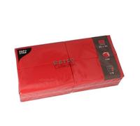 PAPSTAR 150 servilletas 'Daily Collection' pliegue 1/8 32 cm x 32 cm rojo
