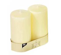 Papstar 15363 Ivory - Velas (80 x 150 mm), Color Marfil