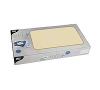 Papstar, 20 Medio Techos Delgado, de Fieltro, Soft Selection Plus 80 cm x 80 cm Champán, # blancor