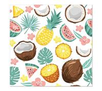 PAPSTAR 200 servilletas, 3 capas, pliegue 1/4, 33 cm x 33 cm, "Coconut" (88606, 10 x 20 unidades)