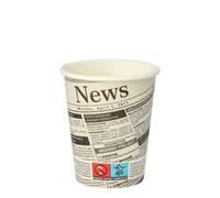 PAPSTAR 50 vasos de cartón para llevar, 0,2 l de diámetro, 8 cm de diámetro, 9,2 cm, recibirás 20 paquetes de 50 unidades (total 1000 unidades)