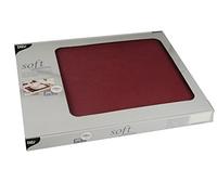 Papstar 82322 Manteles Individuales, Tela no Tejida, Burdeos, 3.8 x 35 x 42 cm