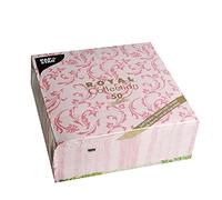 PAPSTAR 85002 Royal Collection - Juego de 50 servilletas (Pliegue 1/4, 40 x 40 cm), Color Fucsia