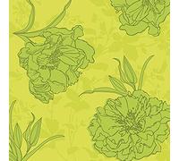 PAPSTAR 87753 50 servilletas "Royal Collection" pliegue 1/4 de 40 cm x 40 cm, color verde "Thalia" >>>En caja de cartón 250 unidades