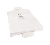 Papstar Bolsas de Papel 44 x 32 X 17CM Blanco Con Asa 50 Unidad