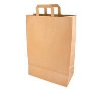 Papstar Bolsas de Papel 44 x 32 X 17CM Braun Con Asa 50 Unidad