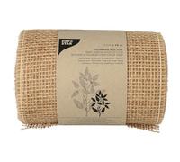 Papstar Camino de Yute Decorativo, 10 m x 15 cm, Color Natural
