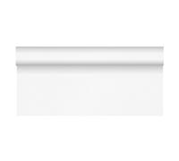 Papstar Mantel, Tela de Forro Polar (152,40 cm), Blanco, 10 x 10 x 120 cm