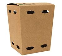 PAPSTAR - PAPSTAR Boîte à frites Pure, 140 x 145 x 145 mm