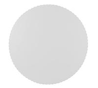 PAPSTAR - Posavasos redondos (28 cm, 100 unidades), color blanco