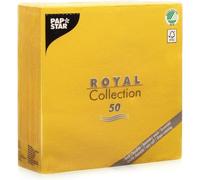 Papstar Royal Collection #11609, pliegue 1/4, 40 cm x 40 cm, 1 paquete de 50 unidades