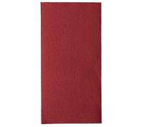 Papstar Royal Collection - 5 x 50 servilletas plegables 1/8 (40 x 40 cm), color burdeos