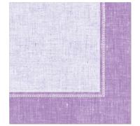 PAPSTAR Royal Collection - Servilletas (50 unidades, 40 x 40 cm, pliegue 1/4), color lila