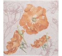 PAPSTAR Royal Collection - Servilletas (50 unidades, pliegue 1/4, 40 x 40 cm), diseño de flor de nectarina