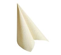 Papstar Servilletas, Tejido, champán, 7.8 x 20 x 20 cm