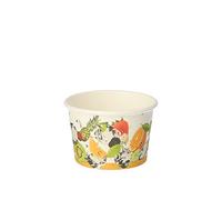 Papstar Tarrinas para Helados, Helado cartón 125 ml frutas