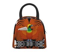 Papua New Guinea Emblema Nacional Lunch Box Grande Lunch Bag Con Correa Ajustable Bolsa Térmica Aislada Porta Alimentos Reutilizable Para Escuela Adolescentes Meriendas