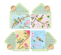 Papyrus 20 tarjetas de agradecimiento en blanco con sobres, diseñadas por Chris Chun