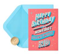 Papyrus Divertida tarjeta de cumpleaños para hermano o hermana (de tu hermano favorito)