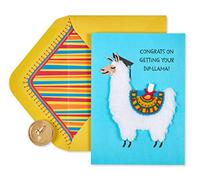 Papyrus Divertida tarjeta de graduación (Funny Llama)