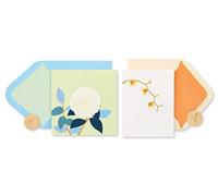 Papyrus Elegante tarjetas en blanco con sobres, rosa y orquídea (2 unidades) (6766746)