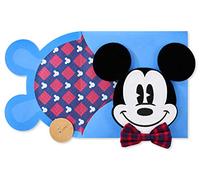 Papyrus Tarjeta de cumpleaños de Disney (Mickey With Bowtie)