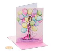 Papyrus Tarjeta de cumpleaños para ella (ramo lleno de dulces deseos)