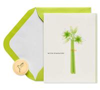 Papyrus Tarjeta de simpatía (Lirios de simpatía)