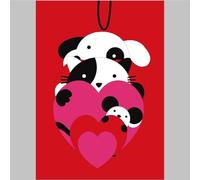 Papyrus Tarjeta del día de San Valentín (Heart Critters)