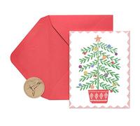 Papyrus Tarjetas de Navidad en caja con sobres, Merry Little Christmas Tree (20 unidades)