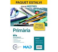 Paquet Estalvi Cos de Mestres Primària. Estalvia 4€ (inclou Temari volum 1 i 2, i accés gratuït al C