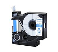 Paquete 20 Recambio para Dymo D1 45011 12 mm Azul sobre Transparente | 7 m Cinta de Etiquetas de Repuesto S0720510 Compatible con Dymo Label Manager 160 210D 260P 280 LabelPoint/Writer