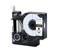 Paquete 200 Recambio para Dymo D1 45010 12 mm Negro sobre Transparente | 7 m Cinta de Etiquetas de Repuesto S0720500 Compatible con Dymo Label Manager 160 210D 260P 280 LabelPoint/Writer
