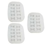 Paquete 3 Moldes Silicona Para Hornear Y Helarse Las Patas Los Gatos/forma Hueso Molde Chocolate Cubitos Herramienta Cocina Cocina