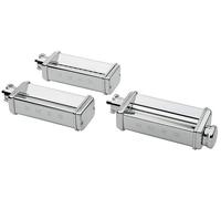 Paquete 3x Rodillos para Pasta para Máquina Prensadora de Pasta SMPC01 (Cromo) - SMEG