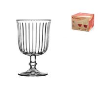 Paquete 4 Cálices Agua Joy de Vidrio Transparente CL 25,5. Adecuanda Un Lavado