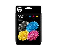 Paquete 4 Cartuchos Originales HP 937 CMYK - 6C400NE